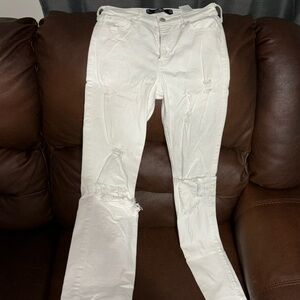 White size 1R Hollister jeans